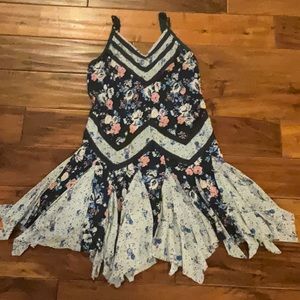 Intimately Free People Sz Xs flowing, multicolor dress, cover-up
